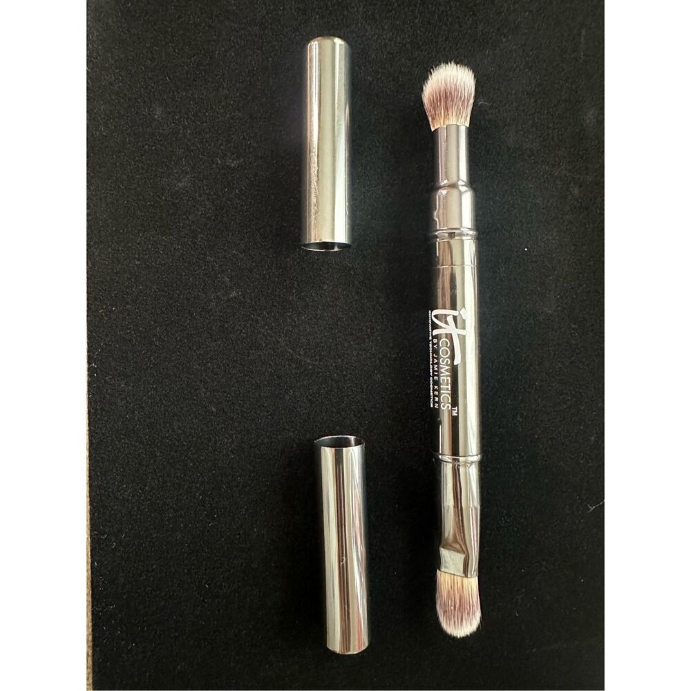IT Cosmetics Heavenly Luxe Dual Ended Airbrush Concealer Brush Blending New